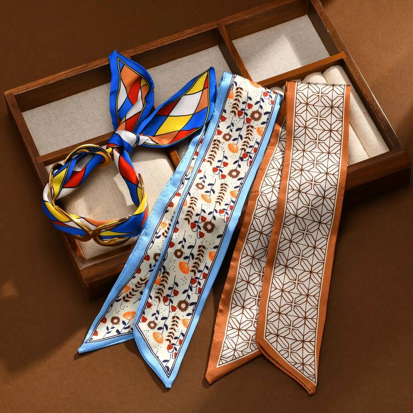 Solenne Silk Cuff