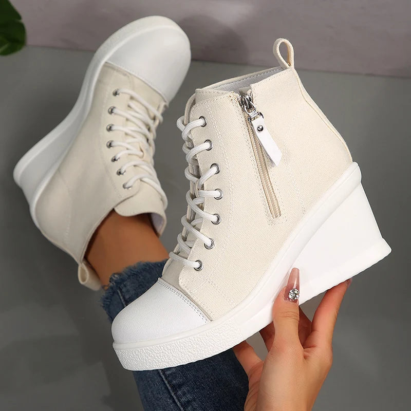 Elara Wedge Sneakers