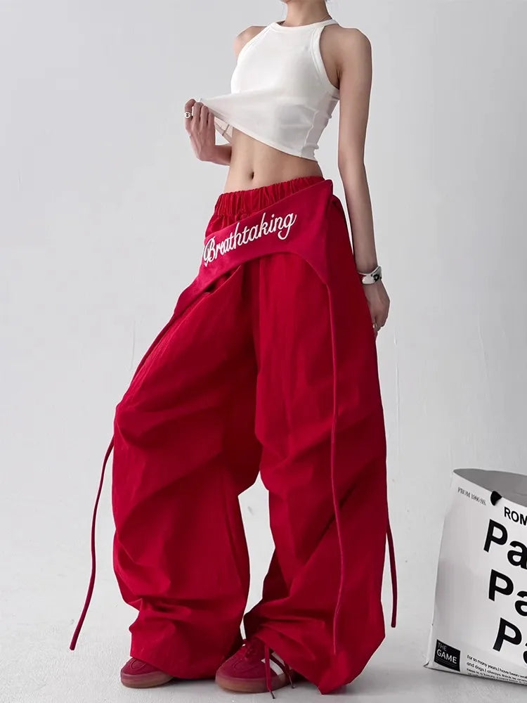 Zara Street Parachute Pants