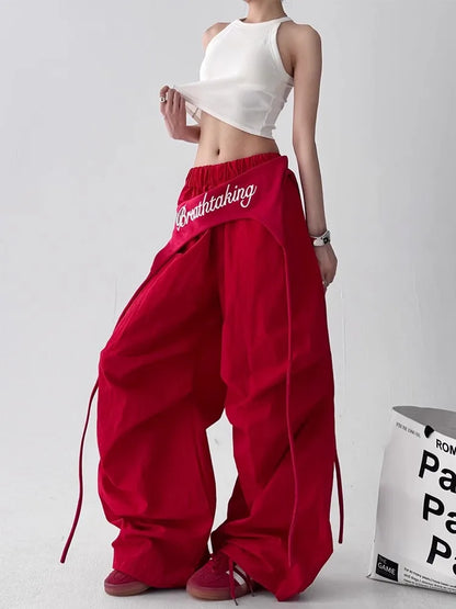 Zara Street Parachute Pants