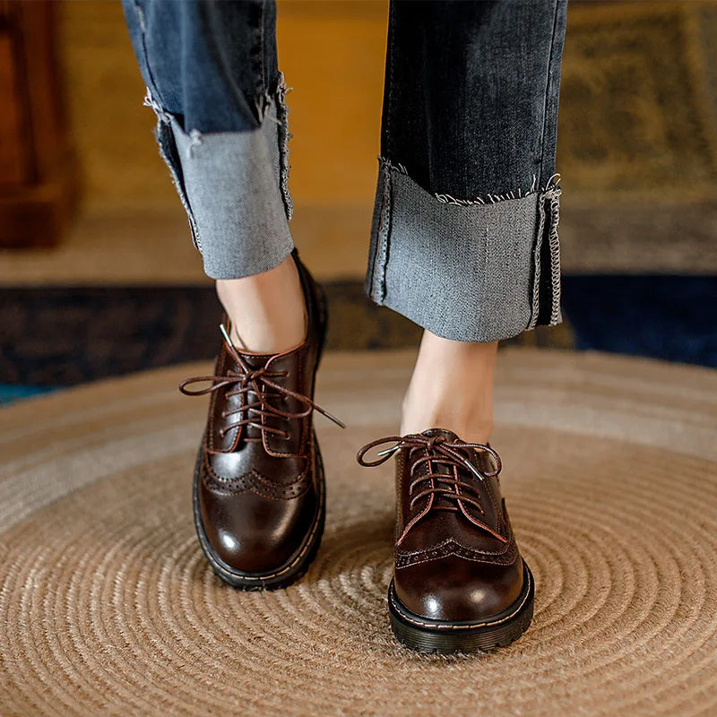 Marsette Brogue Oxfords