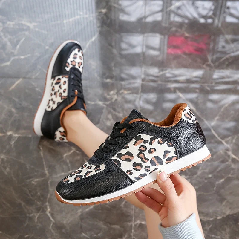 Reese Leopard Sneakers