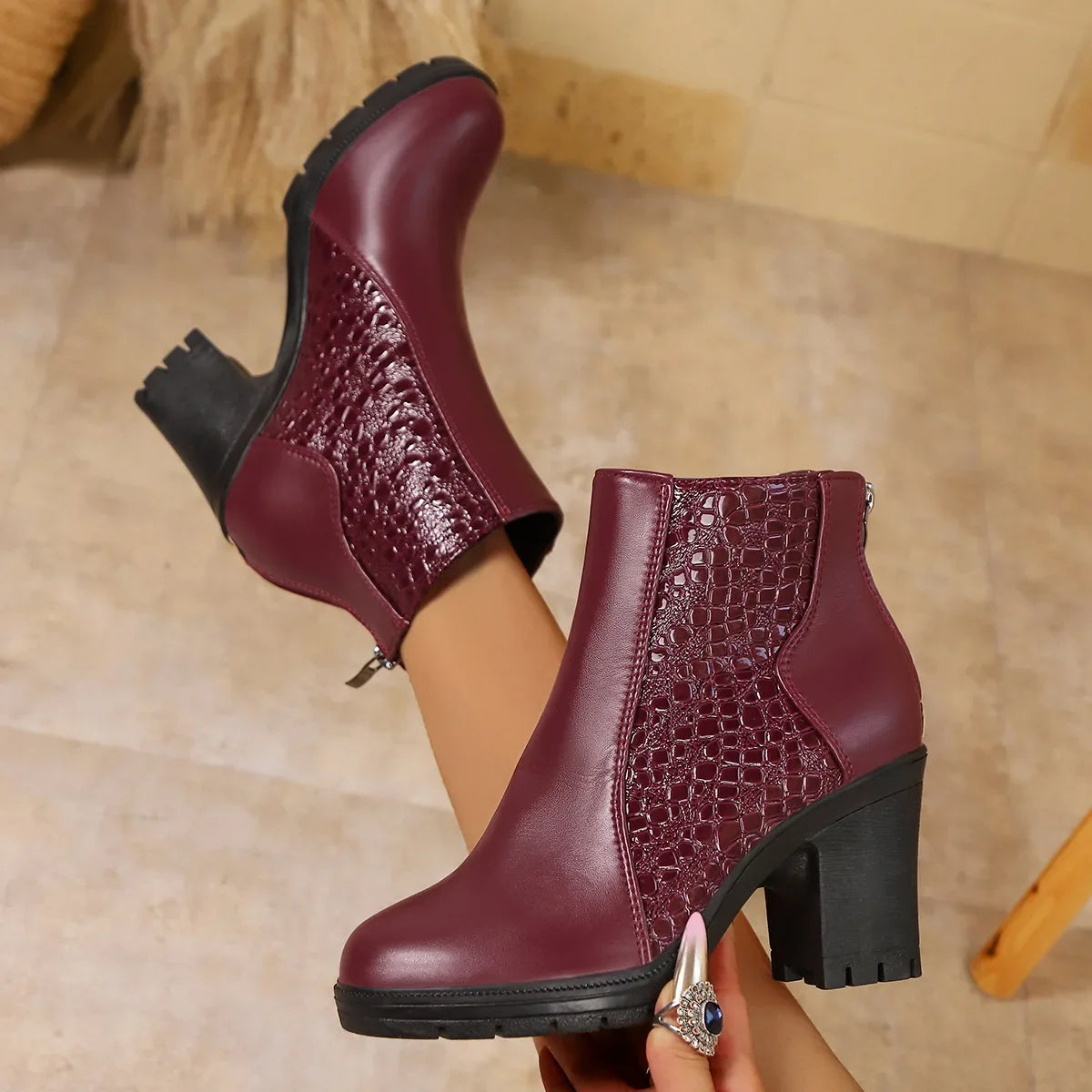 Talia Croc Boot