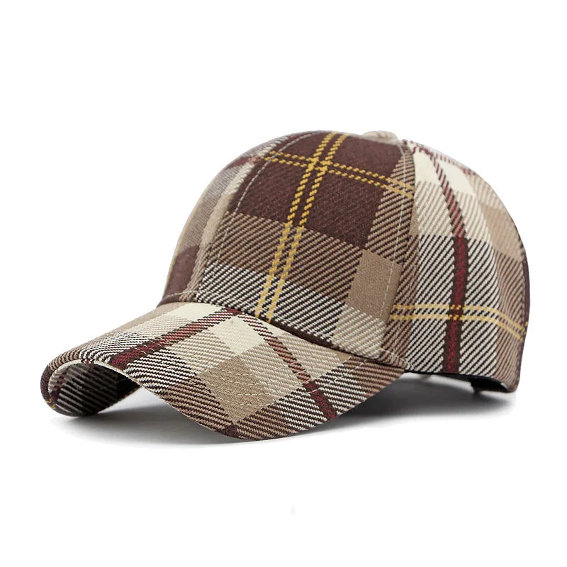 Marlowe Plaid Cap