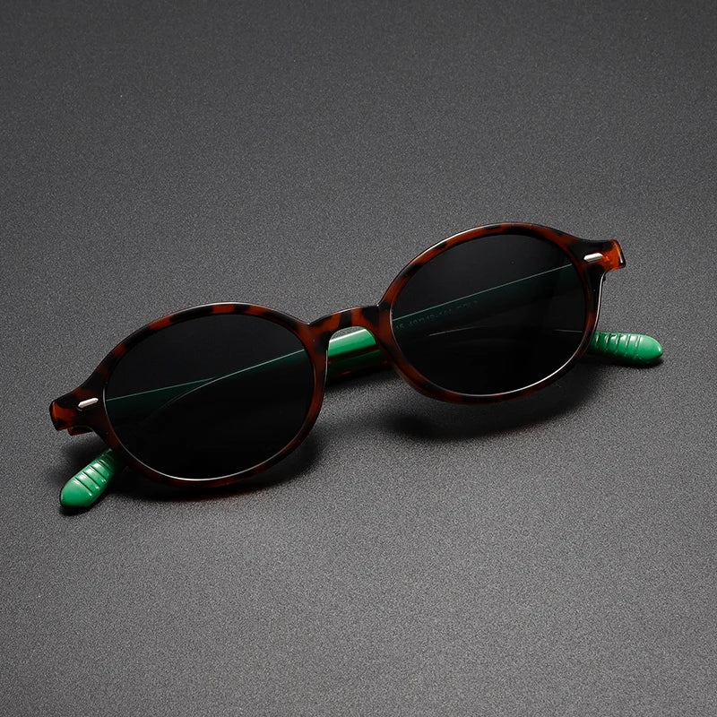 Eden Vintage Oval Sunglasses