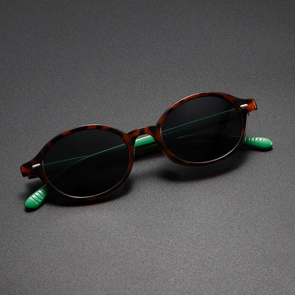 Eden Vintage Oval Sunglasses
