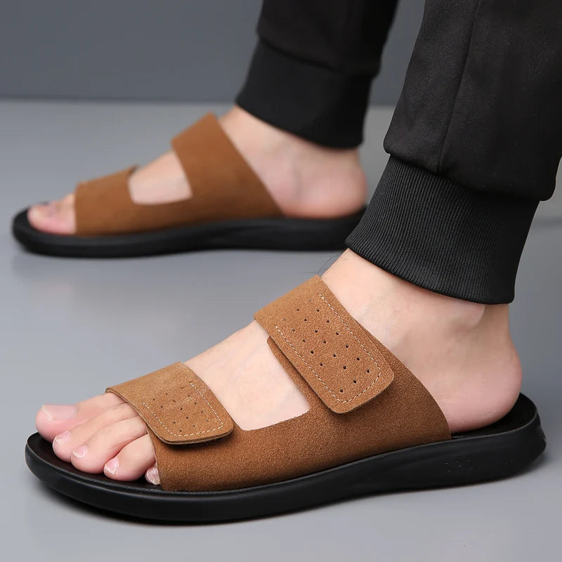 Vance Suede Slides