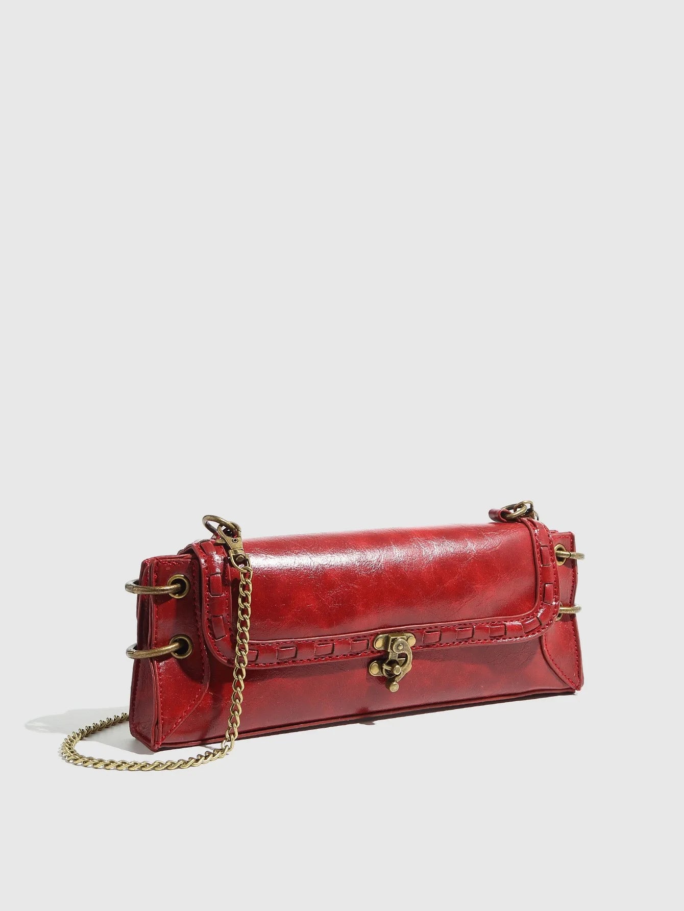 Margot Vintage Leather Clutch