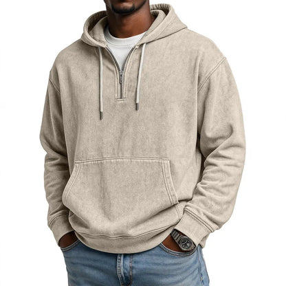 Brixton Washed Zip Hoodie