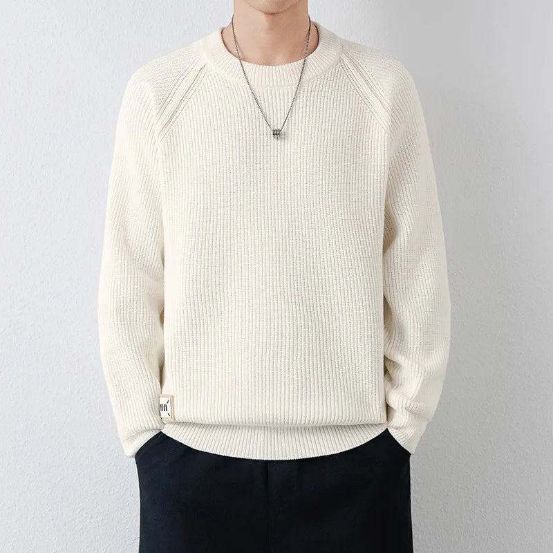 Elias Ribbed Crewneck