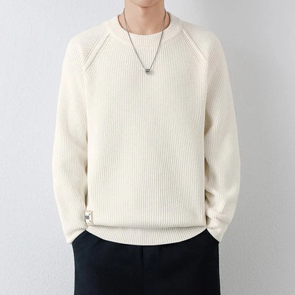 Elias Ribbed Crewneck