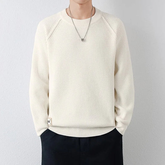 Elias Ribbed Crewneck