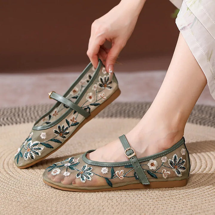 Amara Bloom Ballet Flats