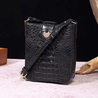 Virelle Croc Crossbody