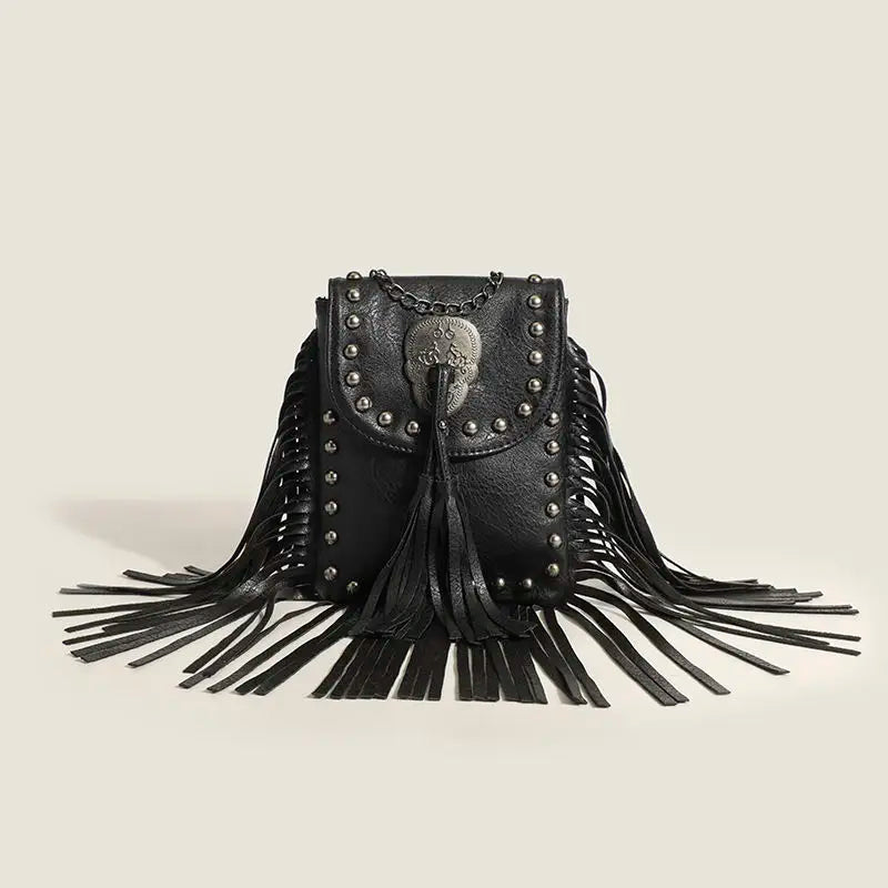 Rebel Tassel Shoulder Bag
