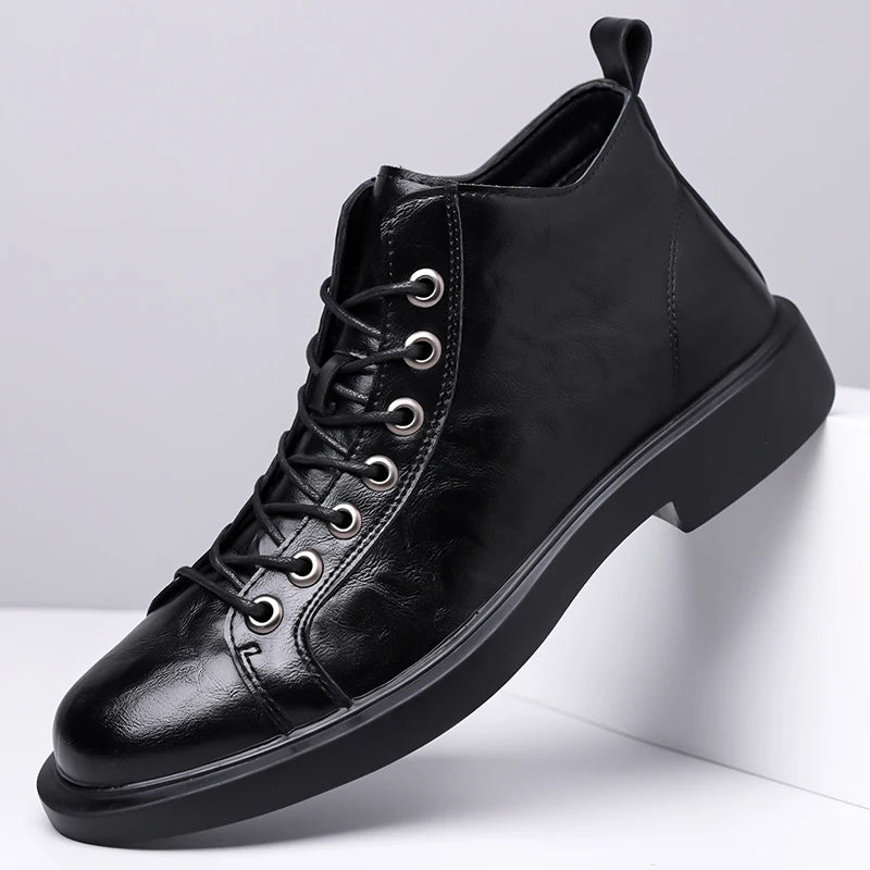 Beckford Leather Dress Boots