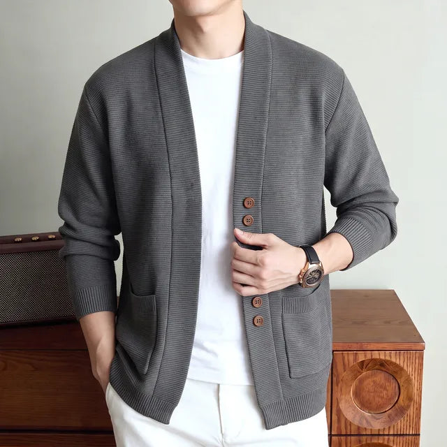 Hayes Button Cardigan
