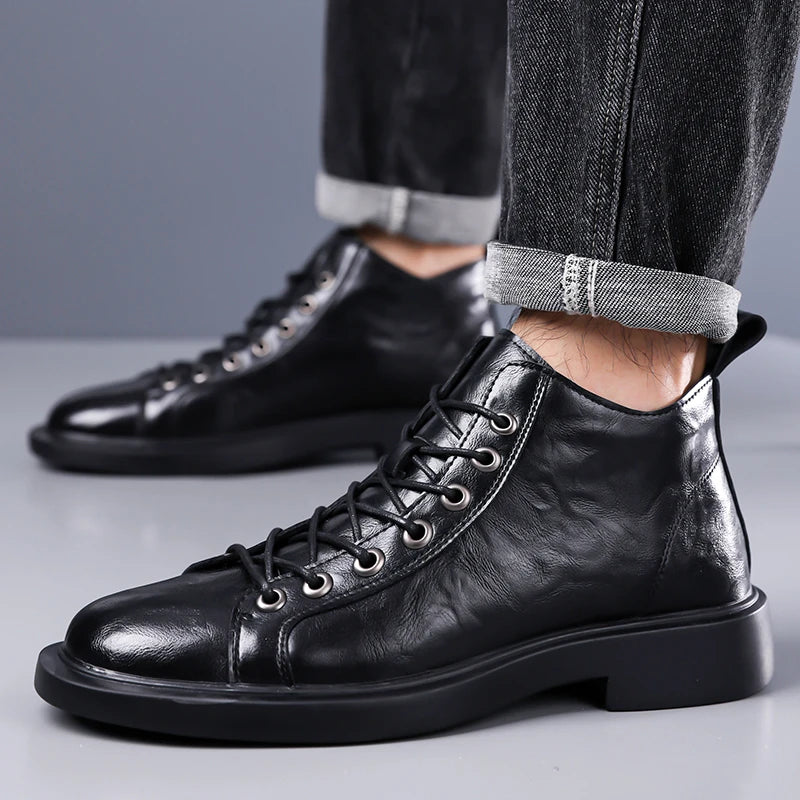 Beckford Leather Dress Boots