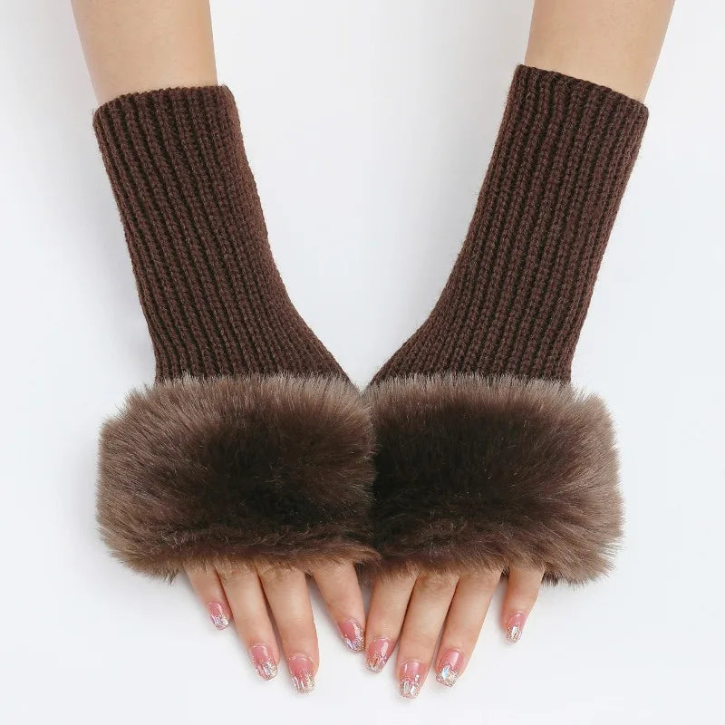 Lana Fur Gloves