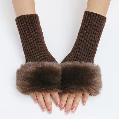 Lana Fur Gloves
