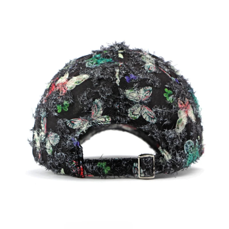 Meadow Fringe Butterfly Cap