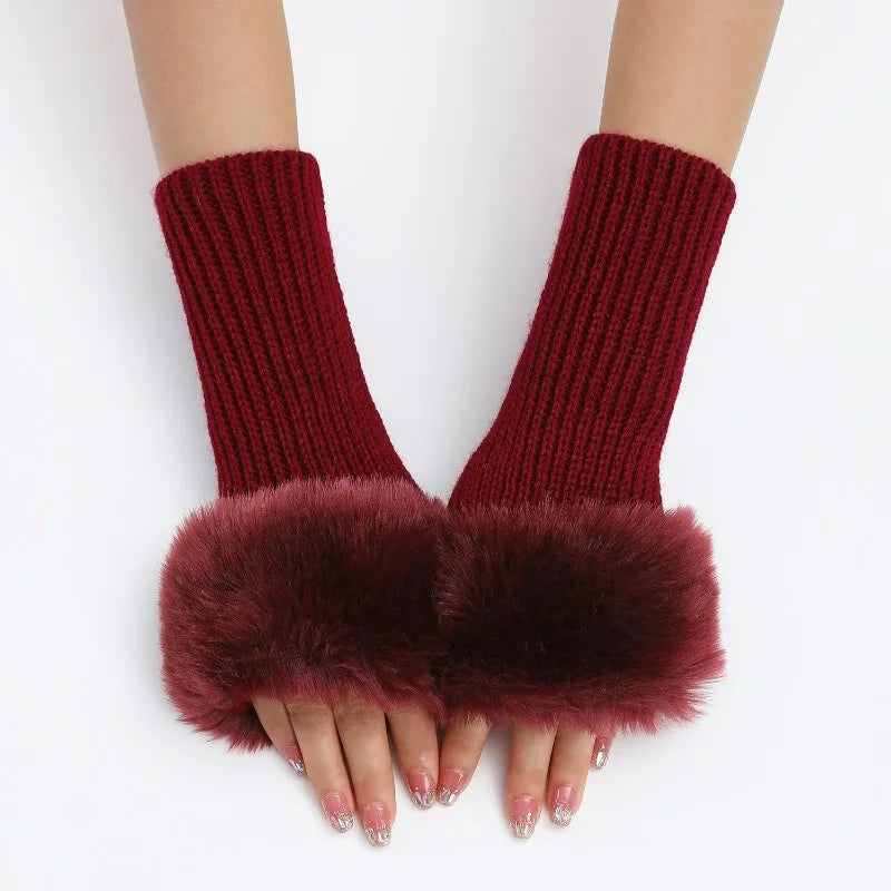 Lana Fur Gloves