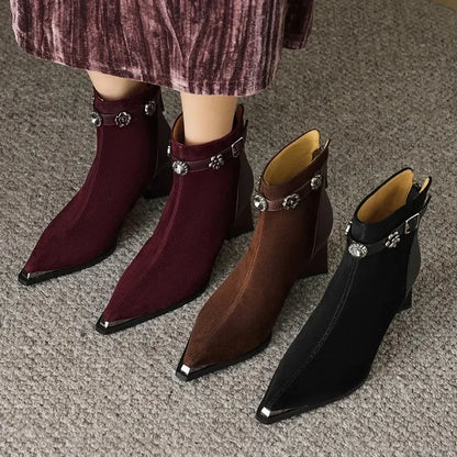 Chérie Buckle Boots