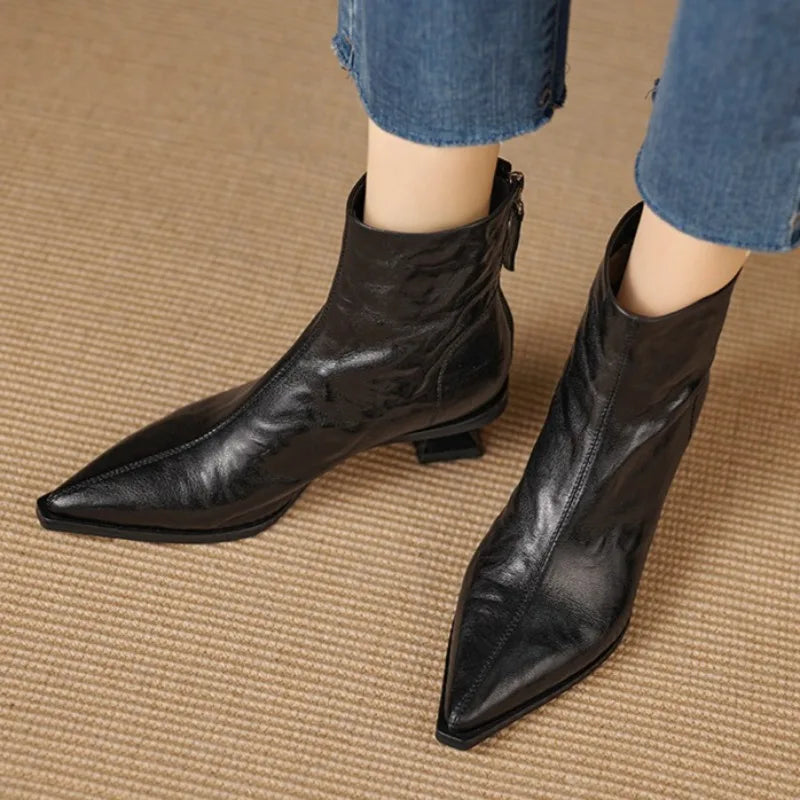 Vera Point Ankle Boots