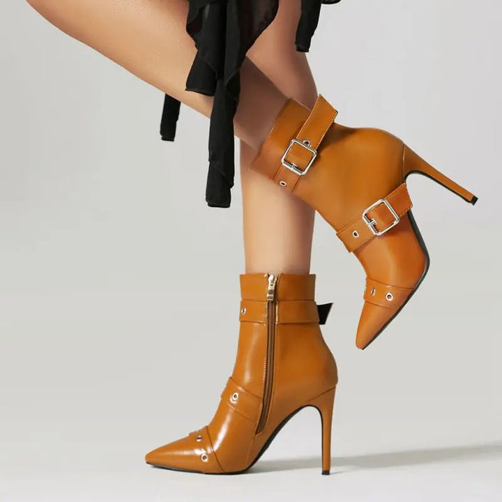 Margaux Buckle Heels