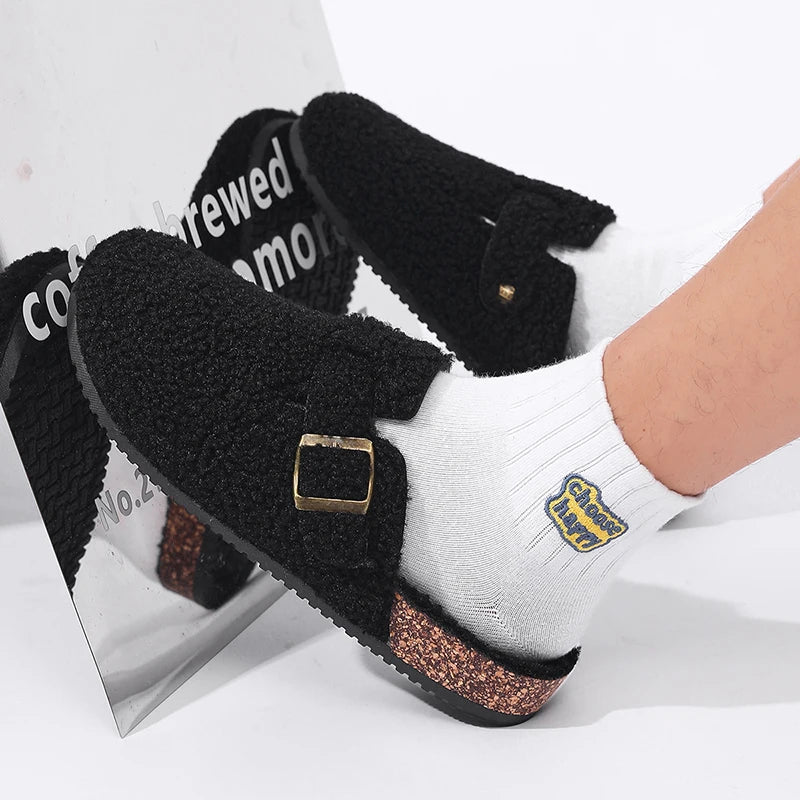 Knox Bouclé Mules