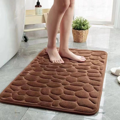 Pebble Plush Bath Mat