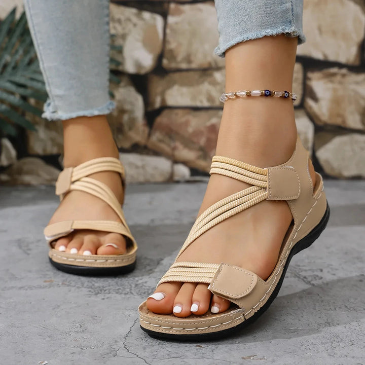 Clara Roman Strap Sandals