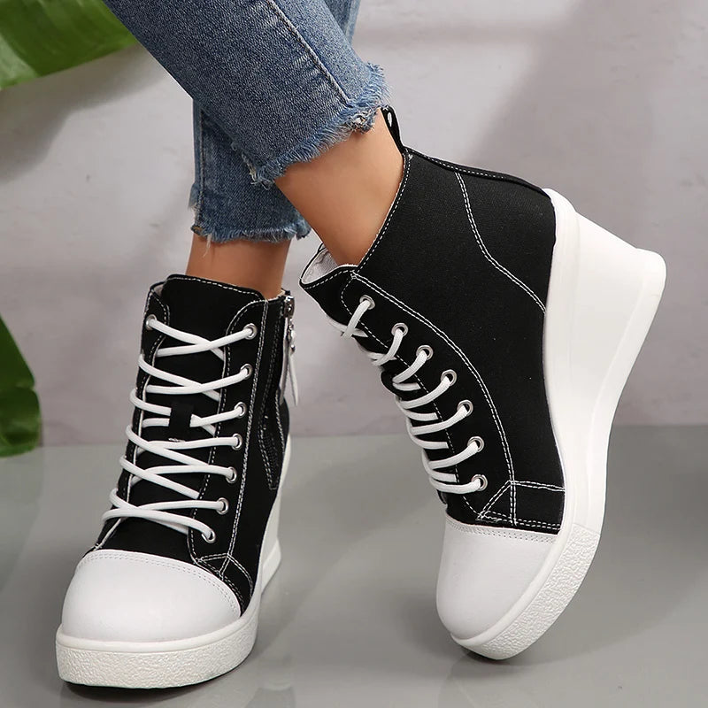 Elara Wedge Sneakers
