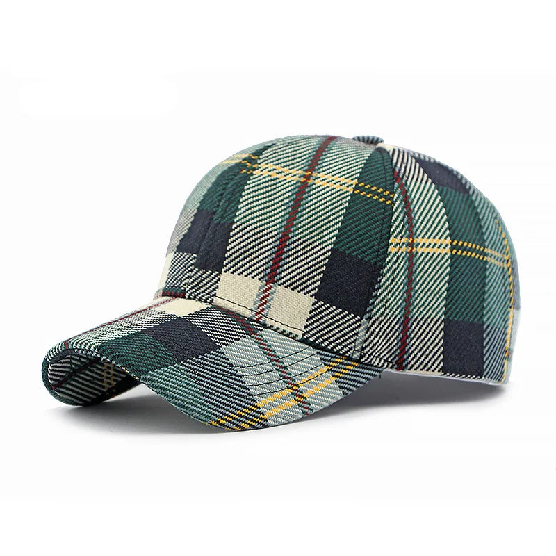 Marlowe Plaid Cap