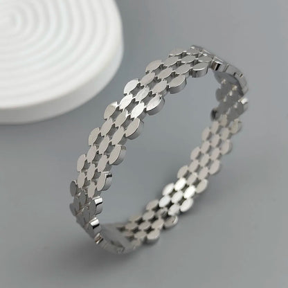 Aria Honeycomb Cuff Bracelet