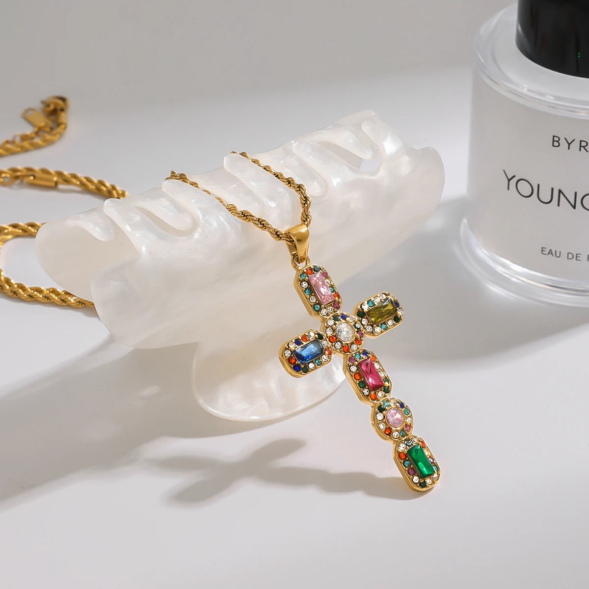 Marielle Cross Necklace