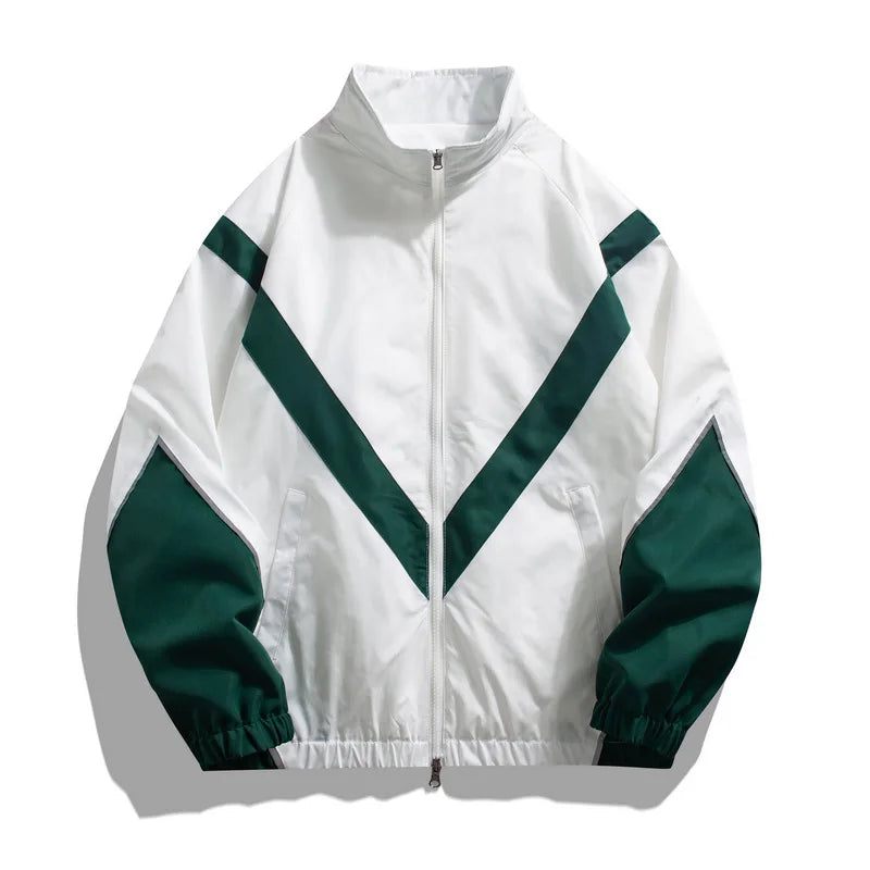 Velo Stripe Windbreaker