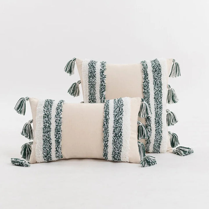Kaia Boho Fringe Pillow Cover