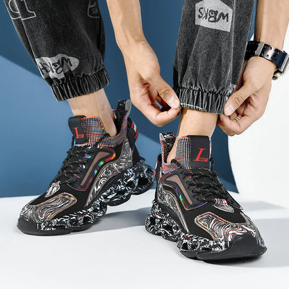 Blaze Graphic Sneakers
