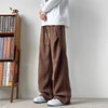 Callan Herringbone Wide-Leg Pants