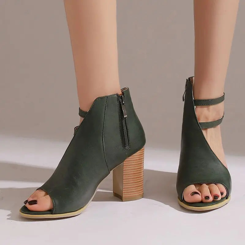 Veyra Block Heels