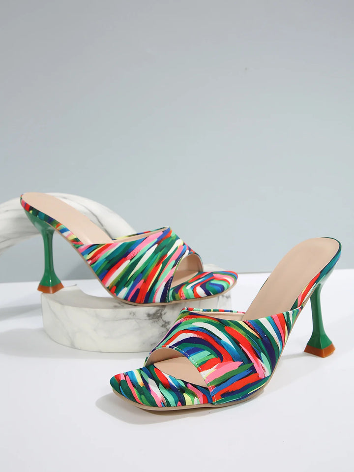 Marquee Brushstroke Heels