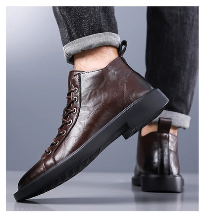 Beckford Leather Dress Boots