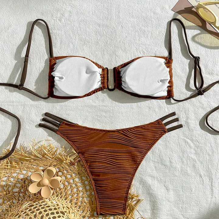 Aria Ruched Bikini