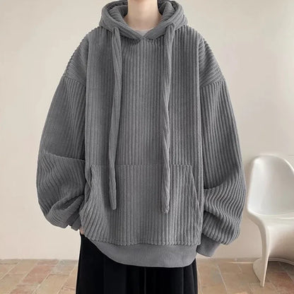 Elijah Plush Corduroy Hoodie