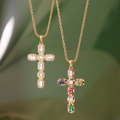 Marielle Cross Necklace