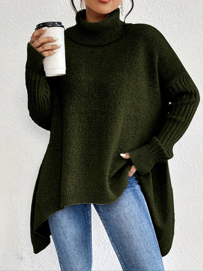 Isaline Ribbed Turtleneck
