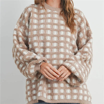 Hazel Plaid Sweater