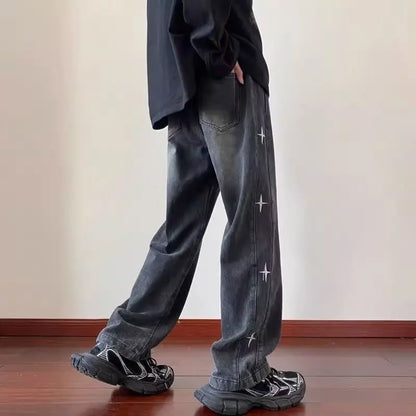 Kade Star Embroidered Jeans
