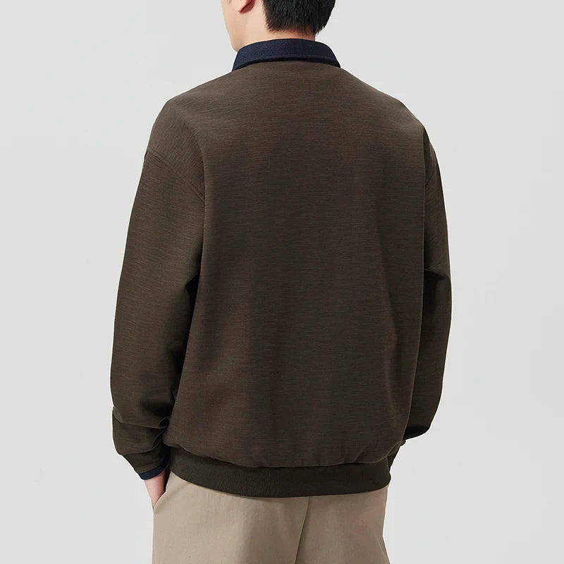 Graham Contrast Collar Jacket